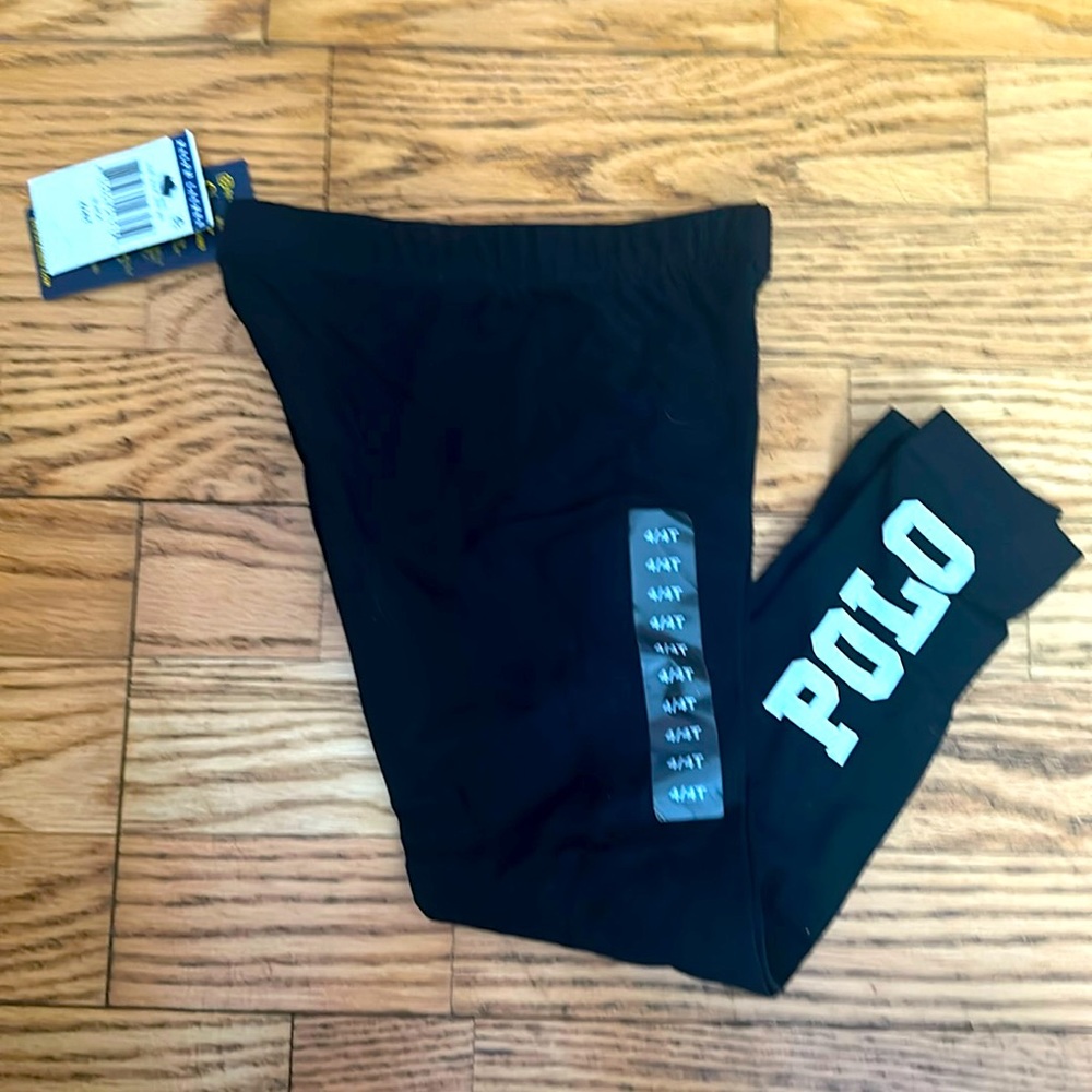 Polo by Ralph Lauren girls leggings size 4T only. NO 3T